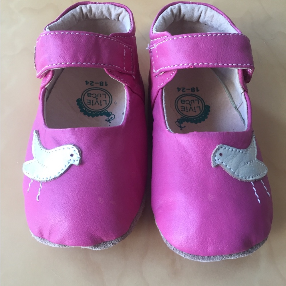 Livie & Luca Baby Pio Pio shoes pink 18-24 months